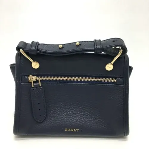 Pre-owned Leder Schultertasche , Damen, Größe: ONE Size - Bally Pre-owned - Modalova