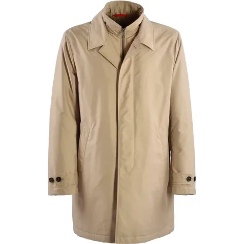Waterproof Technical Twill Coat , male, Sizes: L, XL, M - Fay - Modalova