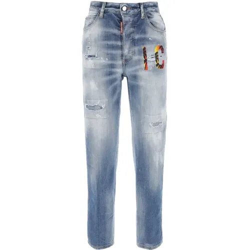 Stylish Straight Jeans Collection , female, Sizes: XS, 2XS, 3XS - Dsquared2 - Modalova