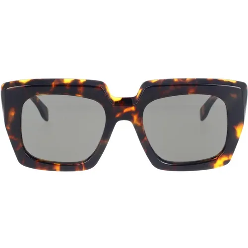 Geometric Oversized Sunglasses with Thick Carved Frames , unisex, Sizes: 54 MM - Retrosuperfuture - Modalova