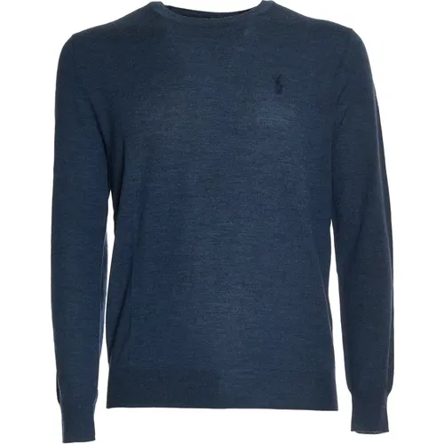 Herrenbekleidung Hemden Weiß, Blau Aw24 , Herren, Größe: L - Ralph Lauren - Modalova