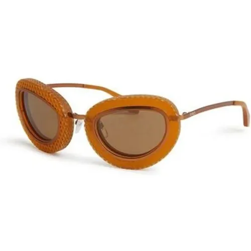 Tokyo Sunglasses , unisex, Sizes: 51 MM - Off White - Modalova