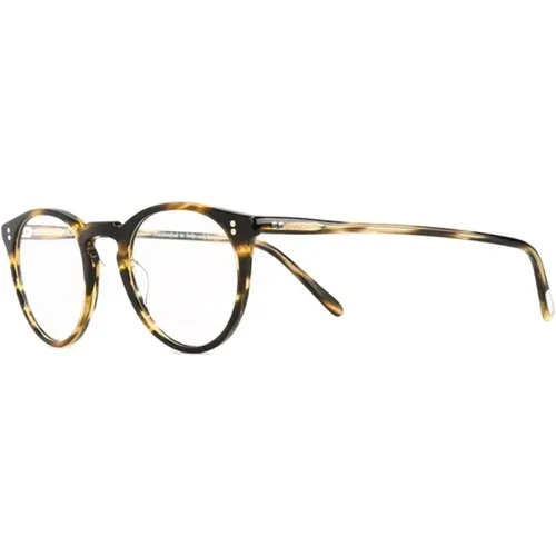 Havana Optical Frame Stylish Design , male, Sizes: 47 MM - Oliver Peoples - Modalova