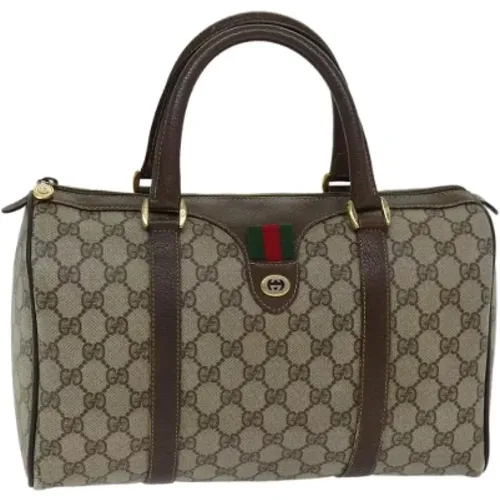 Pre-owned Leather travel-bags , female, Sizes: ONE SIZE - Gucci Vintage - Modalova