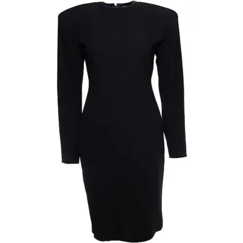 Pre-owned Wool dresses , female, Sizes: XS - Versace Pre-owned - Modalova