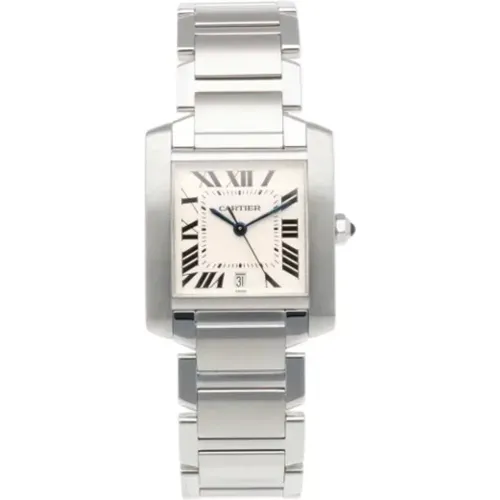 Pre-owned Glass watches , male, Sizes: ONE SIZE - Cartier Vintage - Modalova