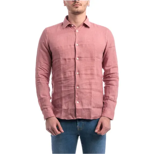 Linen Shirt , male, Sizes: 3XL, XL - Altea - Modalova