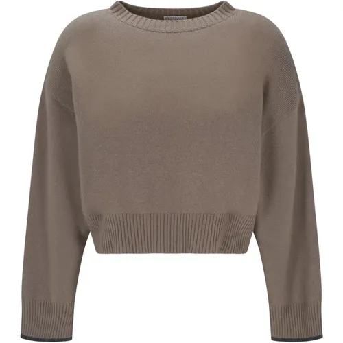 Cashmere Sweater Aw20 , female, Sizes: S - BRUNELLO CUCINELLI - Modalova