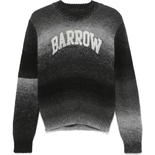 Kinder Pullover Logo Druck Rundhals - BARROW - Modalova