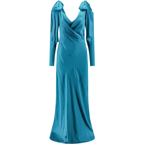 Women's Clothing Dress Ss24 , female, Sizes: M, S - alberta ferretti - Modalova