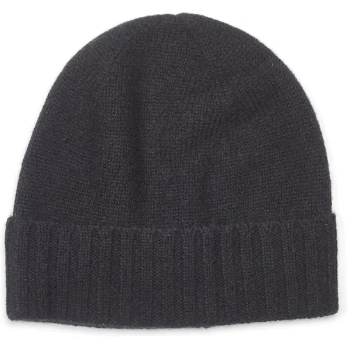 Fred Cashmere Beanie , male, Sizes: ONE SIZE - Howard London - Modalova