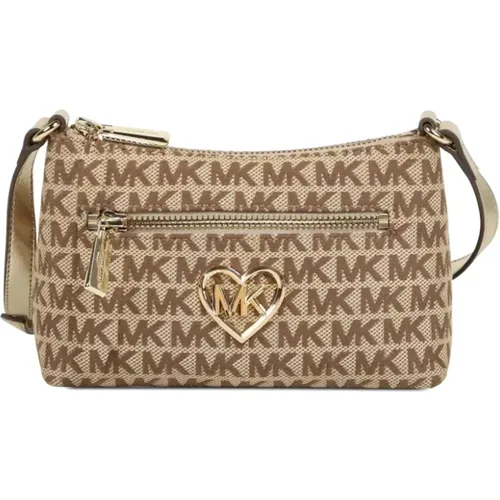 Elegant Jacquard Shoulder Bag , female, Sizes: ONE SIZE - Michael Kors - Modalova