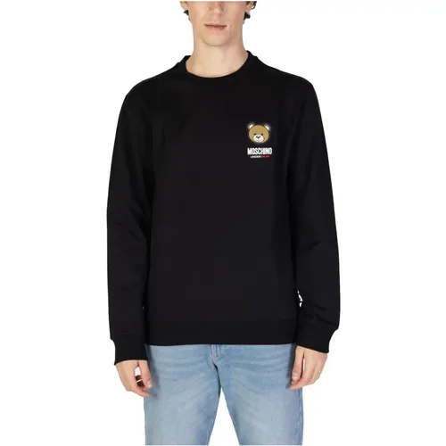 Herren Sweatshirt Herbst/Winter Kollektion , Herren, Größe: S - Moschino - Modalova