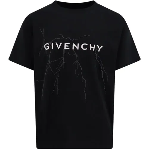 Logo Cotton T-Shirt , male, Sizes: L - Givenchy - Modalova