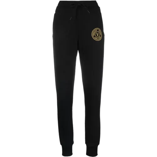 Womens Clothing Trousers Ss24 , female, Sizes: XS, S - Versace Jeans Couture - Modalova