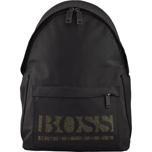 Stylish Backpack in Polyester , male, Sizes: ONE SIZE - Hugo Boss - Modalova