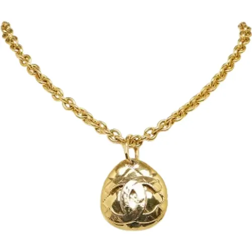 Pre-owned Gold chanel-jewelry , female, Sizes: ONE SIZE - Chanel Vintage - Modalova