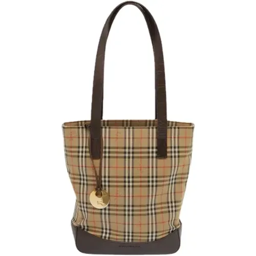 Pre-owned Canvas totes , female, Sizes: ONE SIZE - Burberry Vintage - Modalova