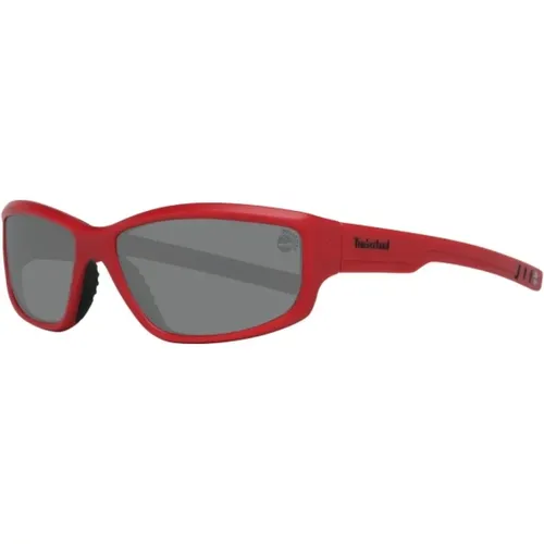 Rote Kunststoff Unisex Sonnenbrille - Timberland - Modalova