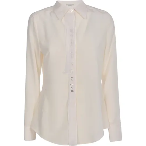 Silk Shirt from Capsule Collection , female, Sizes: M - Stella Mccartney - Modalova