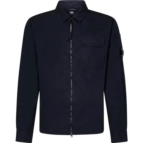 Mens Clothing Shirts Ss24 , male, Sizes: XL, L - C.P. Company - Modalova