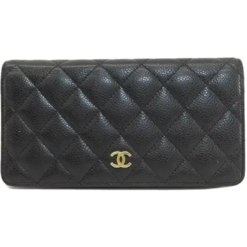 Pre-owned Leather wallets , female, Sizes: ONE SIZE - Chanel Vintage - Modalova