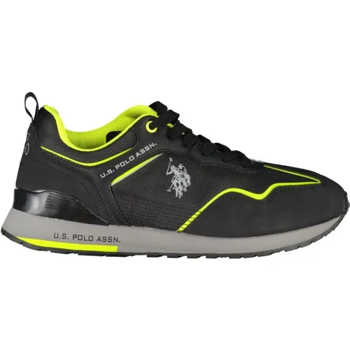 Sporty Mens Shoes Contrast Print , male, Sizes: 8 UK - U.s. Polo Assn. - Modalova