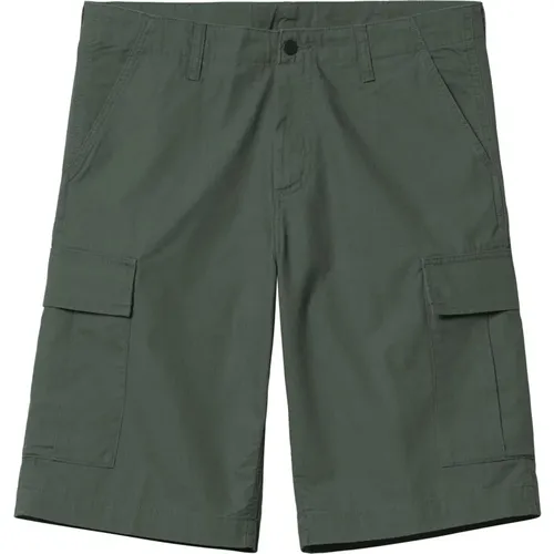 Cargo Shorts mit Reißverschluss und Taschen , Herren, Größe: W30 - Carhartt WIP - Modalova