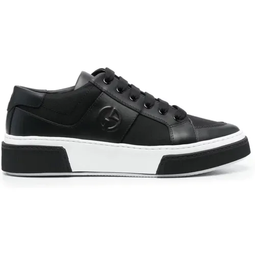 Sneaker , male, Sizes: 12 UK - Giorgio Armani - Modalova