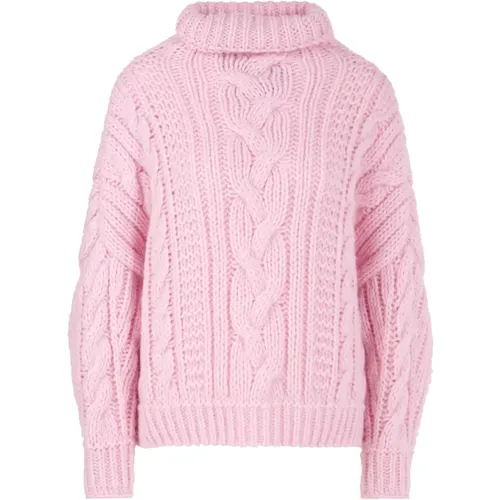 Oversized Zopfmuster Cardigan , Damen, Größe: S - Marc Cain - Modalova