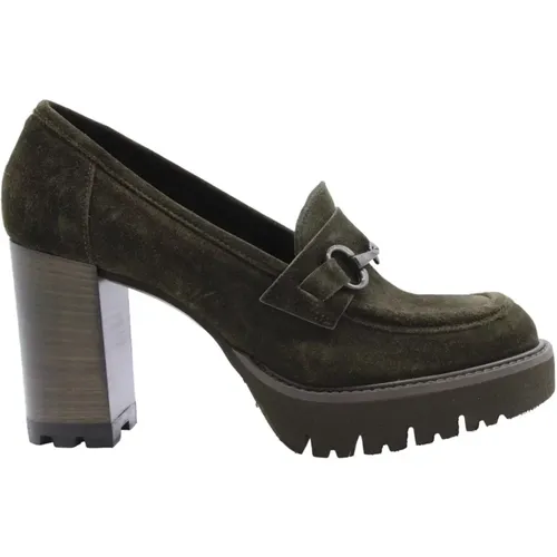 Heeled Boots , female, Sizes: 4 UK - Luca Grossi - Modalova
