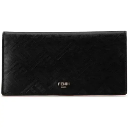 Pre-owned Leather wallets , female, Sizes: ONE SIZE - Fendi Vintage - Modalova