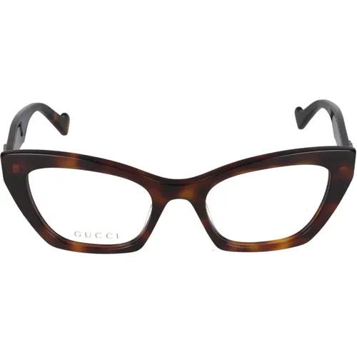 Stilvolle Brille Gg1334O , Damen, Größe: 52 MM - Gucci - Modalova