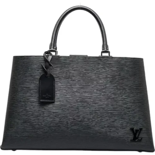 Gebrauchte Schwarze Leder Louis Vuitton Tasche - Louis Vuitton Vintage - Modalova