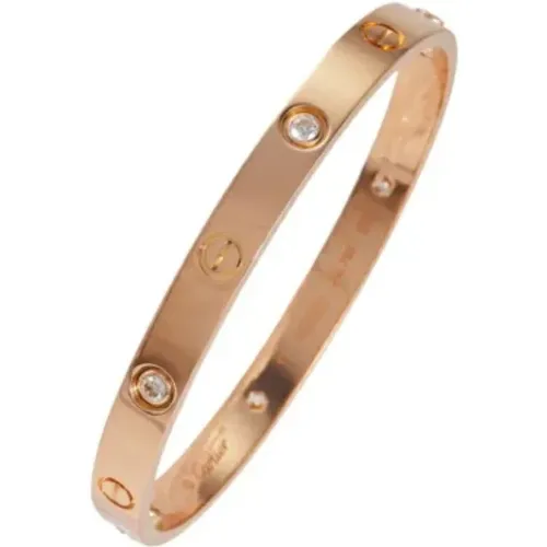 Pre-owned Rose Gold bracelets , female, Sizes: ONE SIZE - Cartier Vintage - Modalova