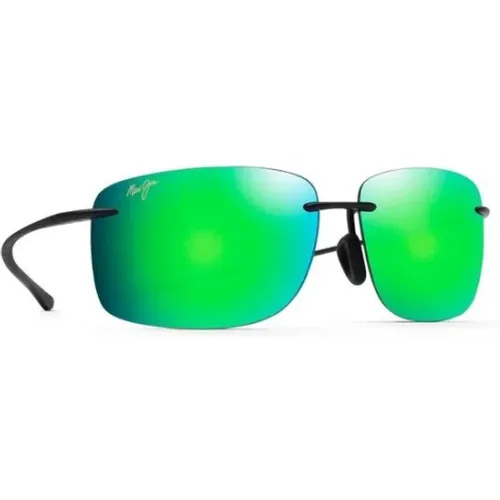 Matte Stylish Sunglasses , unisex, Sizes: 62 MM - Maui Jim - Modalova