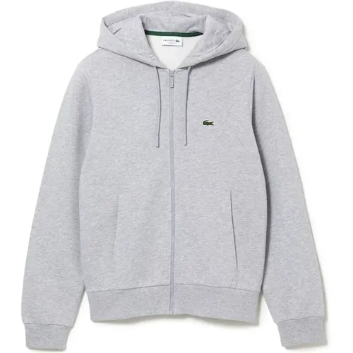 Kapuzenpullover mit Reißverschluss , Herren, Größe: 2XL - Lacoste - Modalova