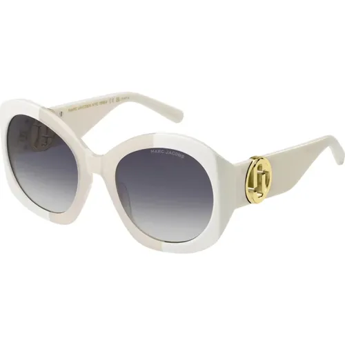 Modern Oversized Sunglasses See Through J , female, Sizes: 56 MM - Marc Jacobs - Modalova