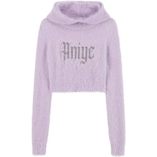 Sweaters Lilac , female, Sizes: S - Aniye By - Modalova