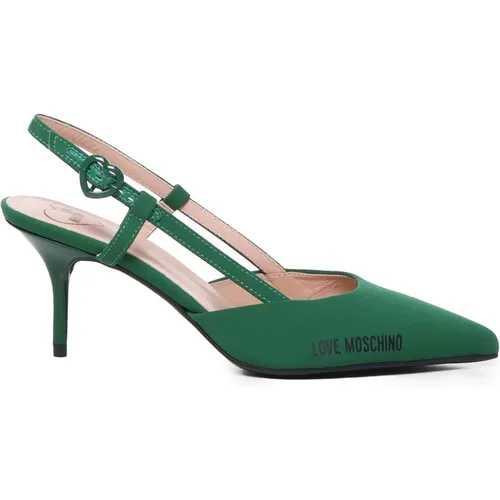 Stiletto Heel Sandals , female, Sizes: 4 UK, 6 UK, 7 UK, 5 UK, 3 UK - Love Moschino - Modalova