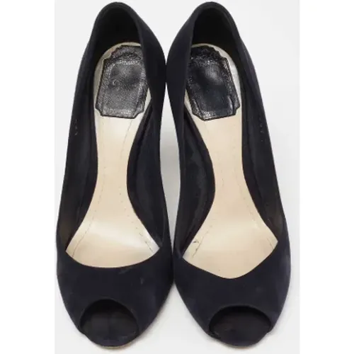 Pre-owned Suede heels , female, Sizes: 3 1/2 UK - Dior Vintage - Modalova