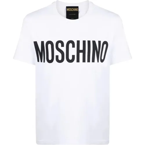 T-shirt , male, Sizes: M, S, XL - Moschino - Modalova