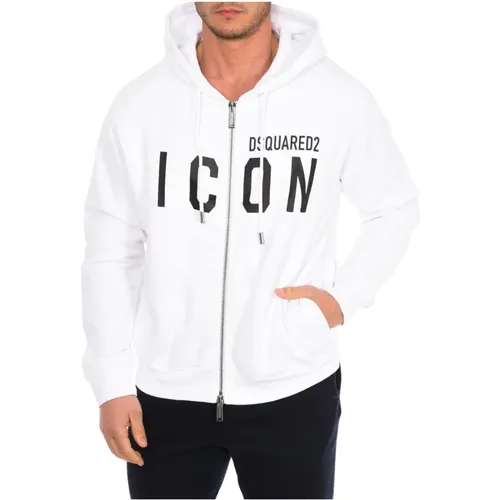 Hoodies , male, Sizes: XL, L, S - Dsquared2 - Modalova