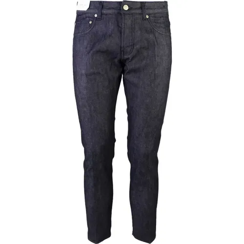 Zero Wash Denim Jeans 5 Taschen , Herren, Größe: W34 - Entre amis - Modalova