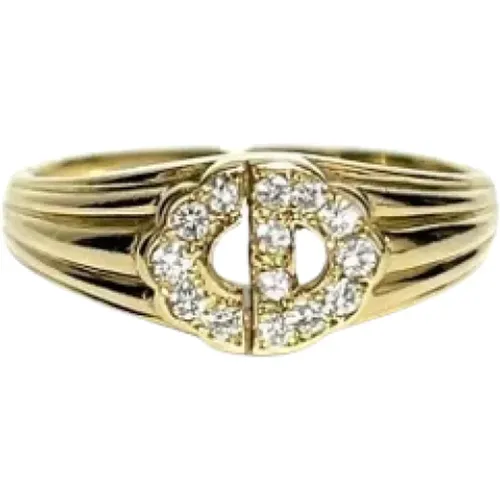 Pre-owned Gold dior-jewelry , female, Sizes: ONE SIZE - Dior Vintage - Modalova