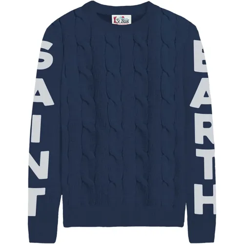 Stylische Pullover für Männer , Herren, Größe: M - MC2 Saint Barth - Modalova