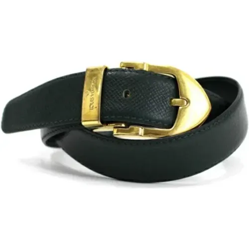 Pre-owned Leather belts , female, Sizes: ONE SIZE - Louis Vuitton Vintage - Modalova