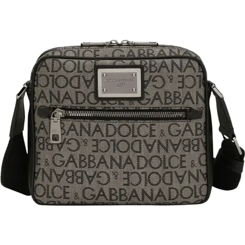Stylish Cross Body Bag for the Modern Man , male, Sizes: ONE SIZE - Dolce & Gabbana - Modalova