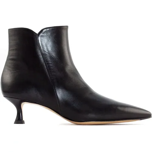 Leather Pointed Toe Ankle Boot , female, Sizes: 5 UK, 5 1/2 UK, 7 UK, 3 UK - Mara Bini - Modalova