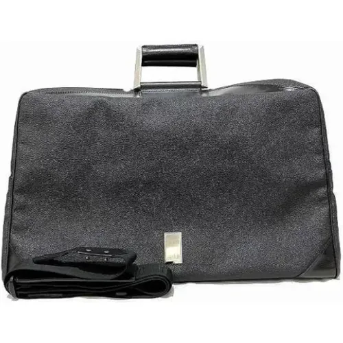 Pre-owned Canvas handbags , male, Sizes: ONE SIZE - Dunhill Pre-owned - Modalova